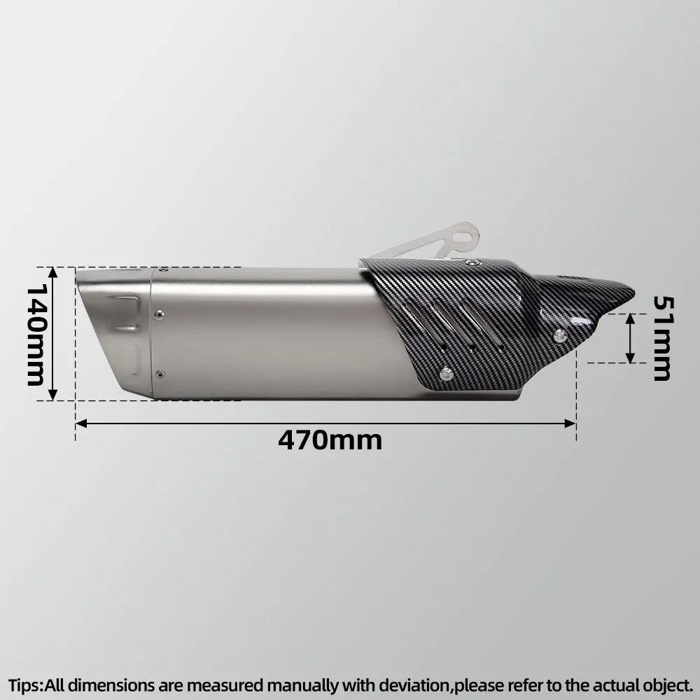 Tubo medio escape deslizante BMW C400/C650 con silenciador M12 - imagen 2