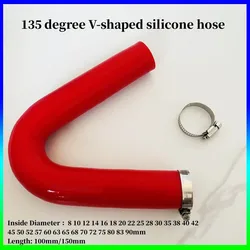 Manguera silicona 90° para turbo admisión intercooler universal