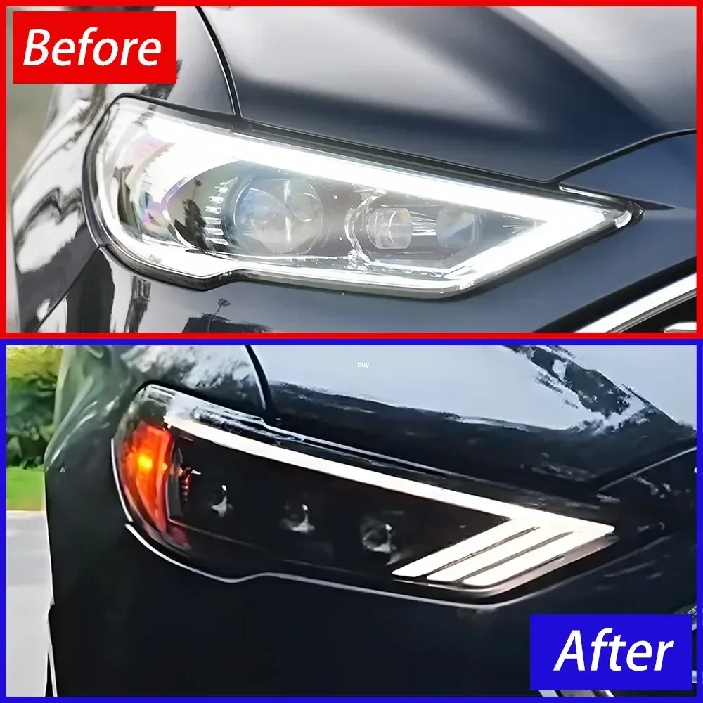 Faros LED DRL dinámicos para Ford Mondeo 2017-2021 - imagen 3