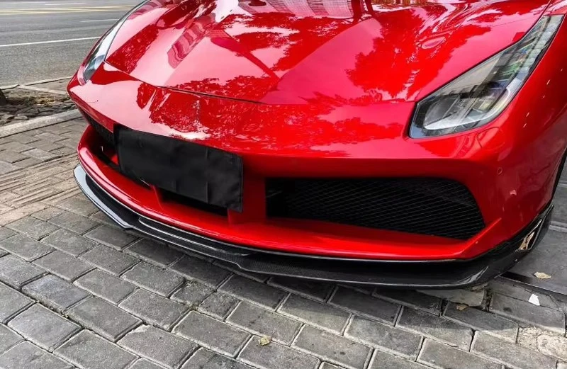 Splitter delantero fibra de carbono Vorsteiner – Ferrari 488 GTB - imagen 4
