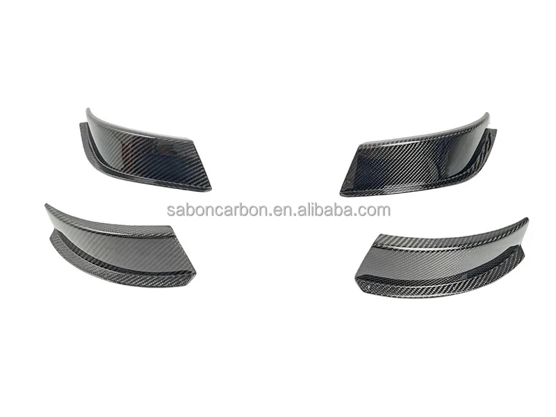 Parachoques delantero fibra de carbono GT4 para BMW G80 M3 G82 M4 - imagen 4
