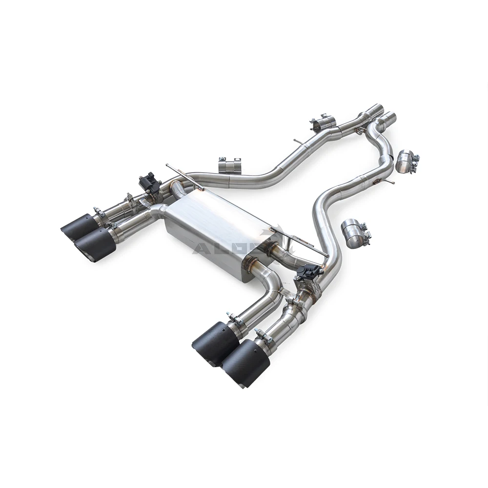 Escape trasero con válvula para BMW M2 Competition F87 S55 - imagen 2