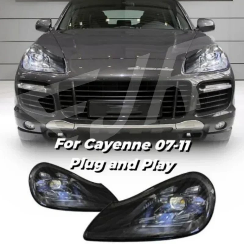 Faro LED estilo matriz para Porsche Cayenne, diseño moderno 2021