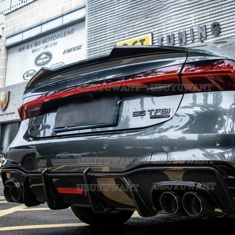 Alerón maletero carbono Audi A7 S7 RS7 C8 tuning - imagen 4