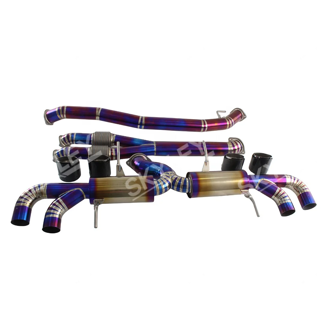 Escape cat-back de titanio para Nissan GT-R R34/R35 - imagen 3