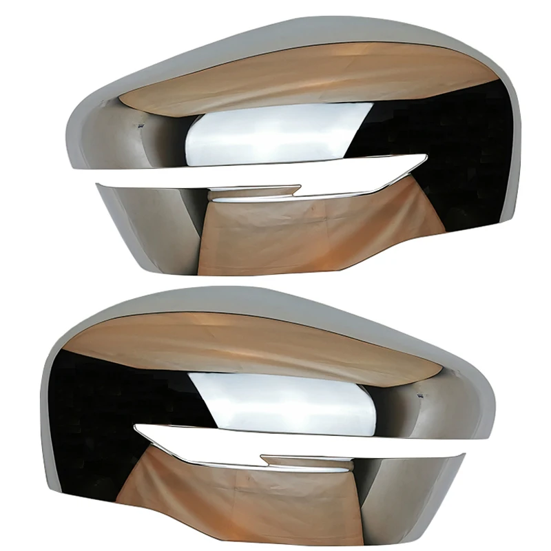 Cubierta espejo retrovisor Nissan Navara NP300 D23 cromada 2015-2018 - imagen 2