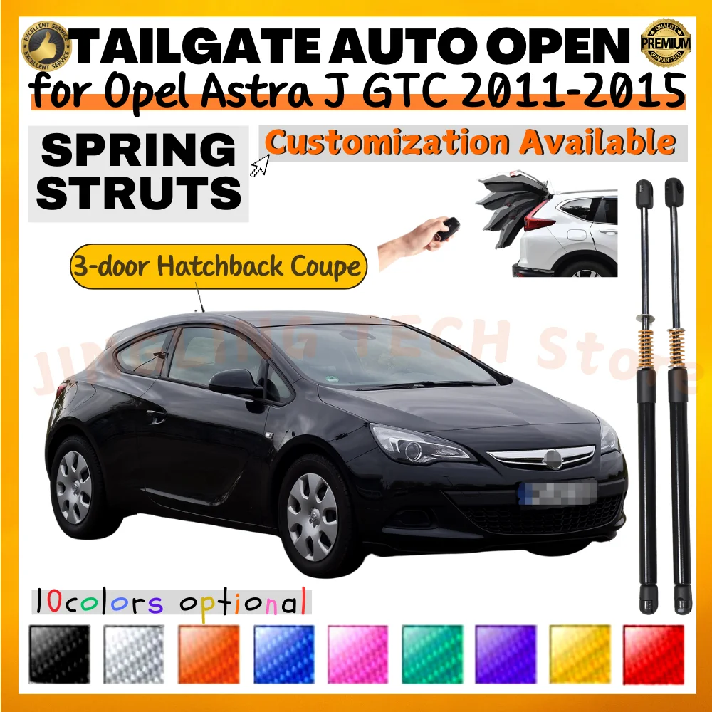 Kit muelles de portón trasero para Opel Astra J GTC 2012 3 puertas