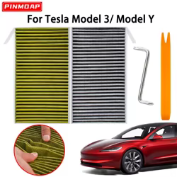 Filtro de habitáculo de carbón activado para Tesla Model 3/Y
