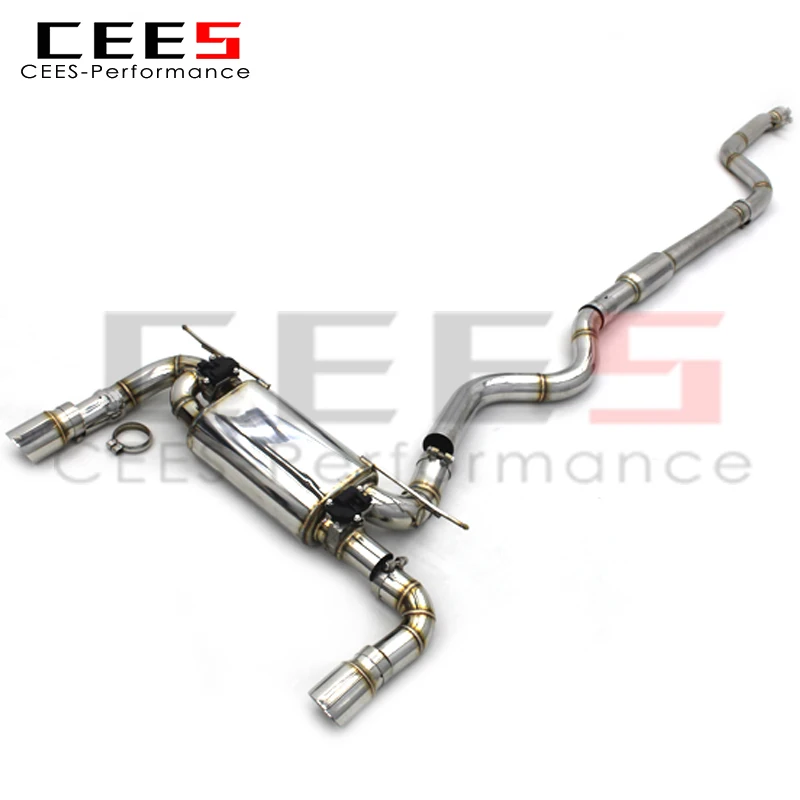 CEES Valvetronic Catback sistema escape – BMW 340i/440i 3.0T 2016-2023 - imagen 3