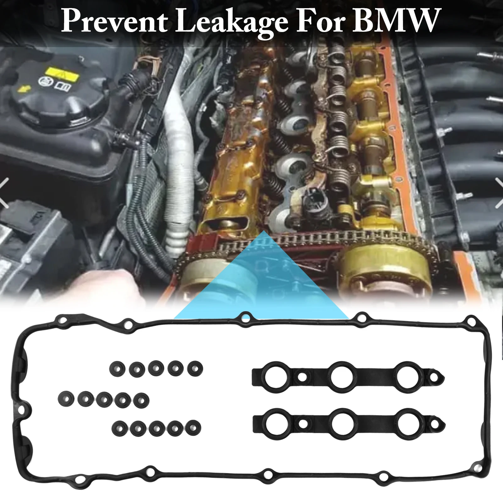 Kit juntas tapa de válvulas BMW E46 E60 E83 X3 X5 Z4 - imagen 2