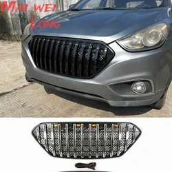 Rejilla frontal negra ASB para Hyundai ix35 2009-2012
