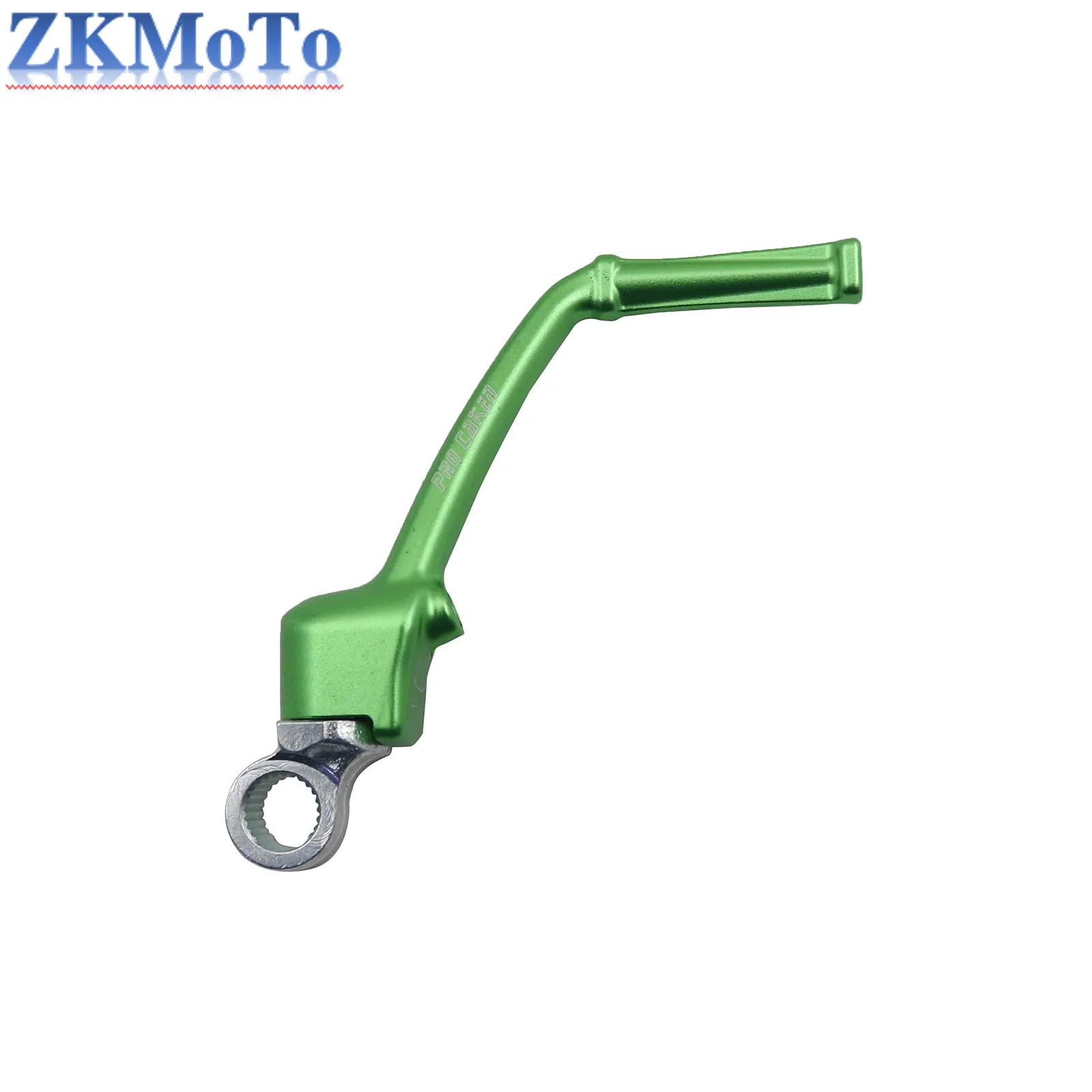 Palanca de arranque CNC de aluminio Kawasaki KX250F KX450F - imagen 3