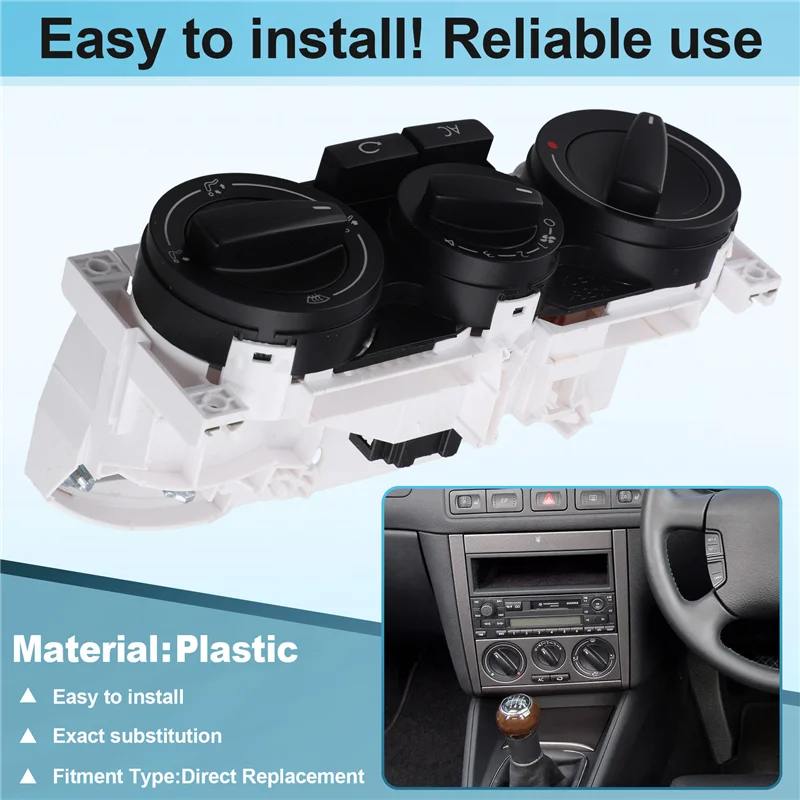 1J0820045F Módulo control climatizador VW Passat B5 Golf Jetta - imagen 2