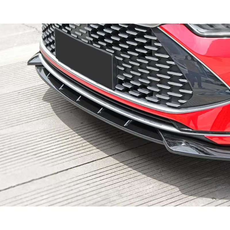 Splitter parachoques delantero negro – BYD Qin Plus DM-i 2021-2023 - imagen 3
