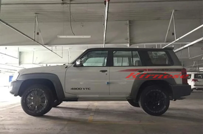 Alerón trasero en plástico ABS negro para Nissan Patrol Y61