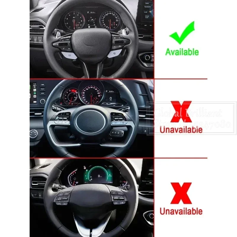 Paletas de cambio para Hyundai N Line – Veloster, i30 y Elantra DSG - imagen 5
