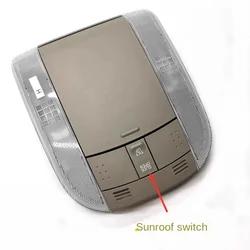 Conjunto de lámpara de lectura interior delantera y trasera para Toyota Corolla, 07-13, 1 piezas