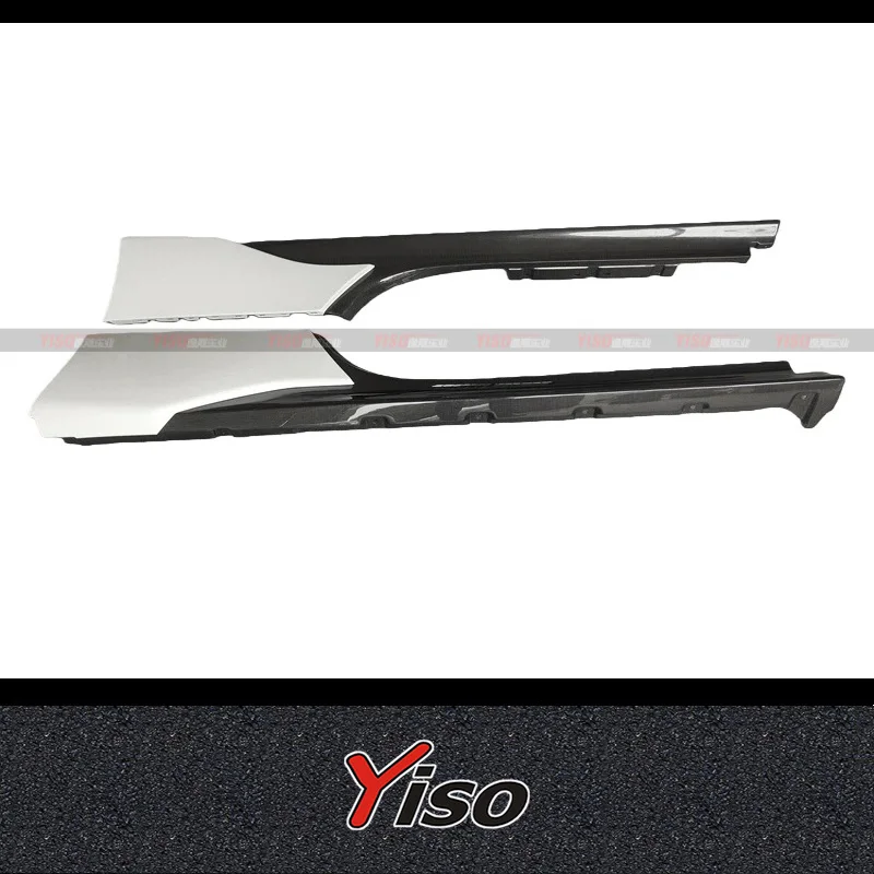 Faldones laterales de carbono seco Ferrari SF90 estilo OEM - imagen 3
