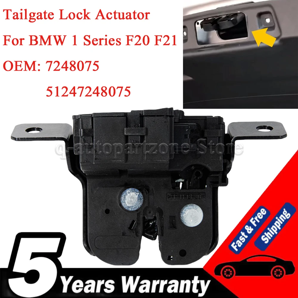 Actuador maletero BMW Serie 1 F20 F21 7248075