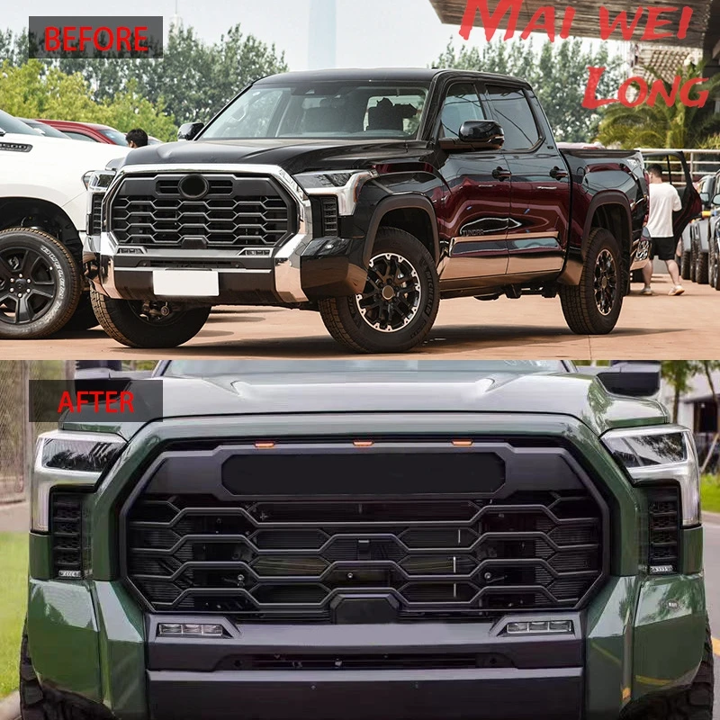 Rejilla TRD para Toyota Tundra 2022-2024 ABS con 3 LEDs delanteros - imagen 5
