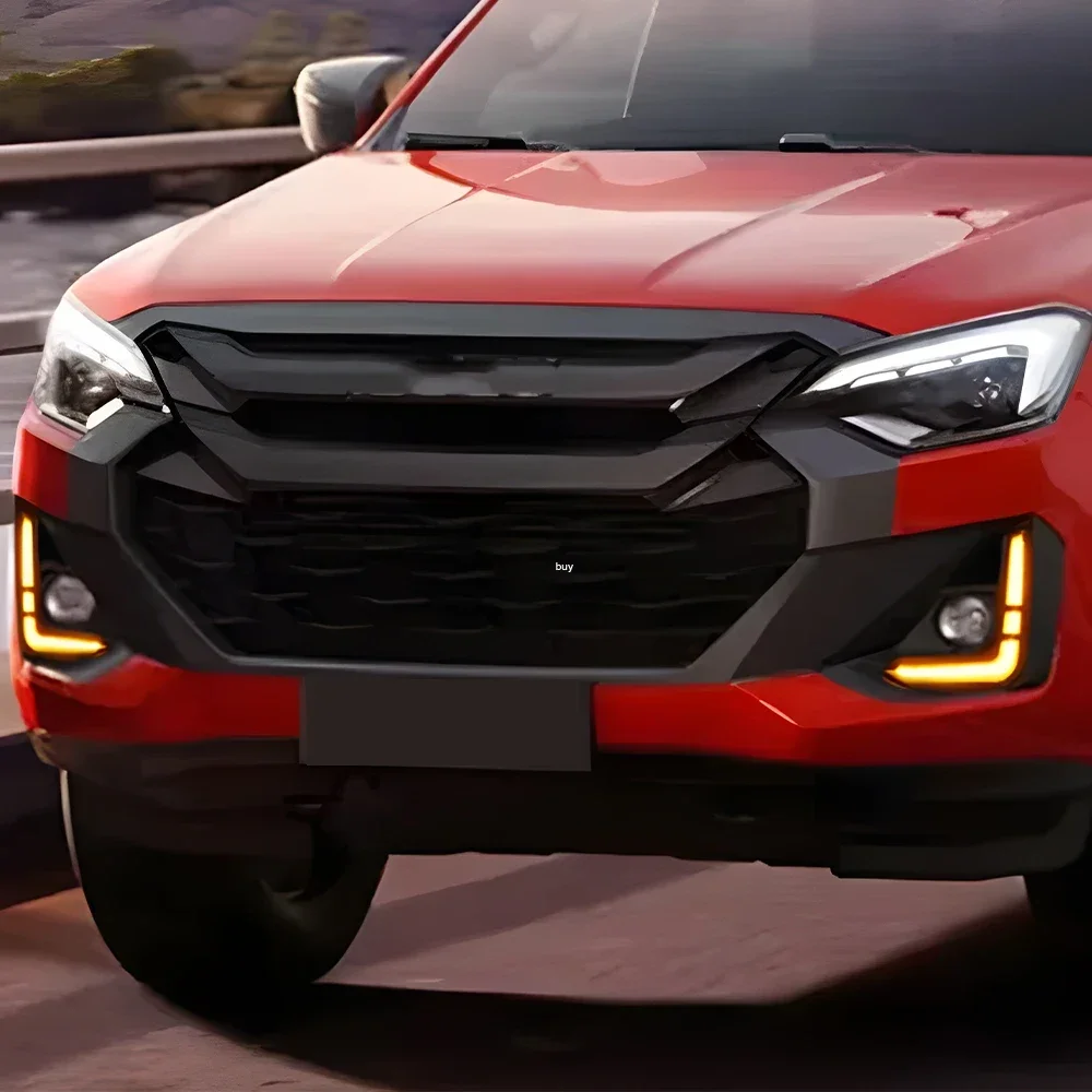 Conjunto DRL de coche para Isuzu D-MAX 2024, actualización de parachoques delantero, luz LED de circulación diurna dinámica de alta calidad, accesorios para automóviles - imagen 2