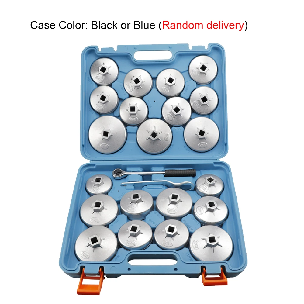Juego de vasos para filtros de aceite de aluminio