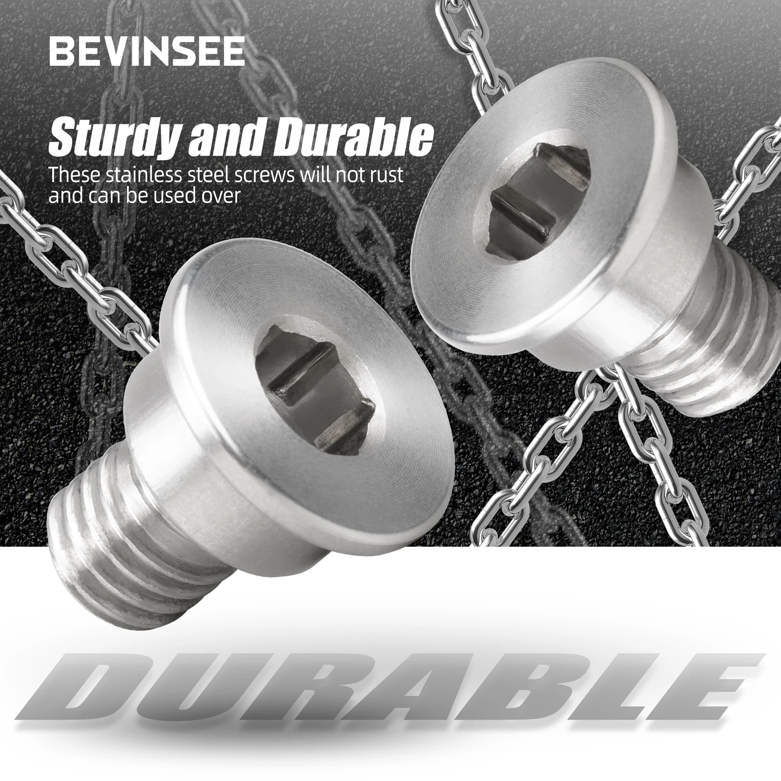 Tornillos disco freno acero inoxidable - BMW X5 X3 X1 Serie 3 5 Z4 - imagen 3