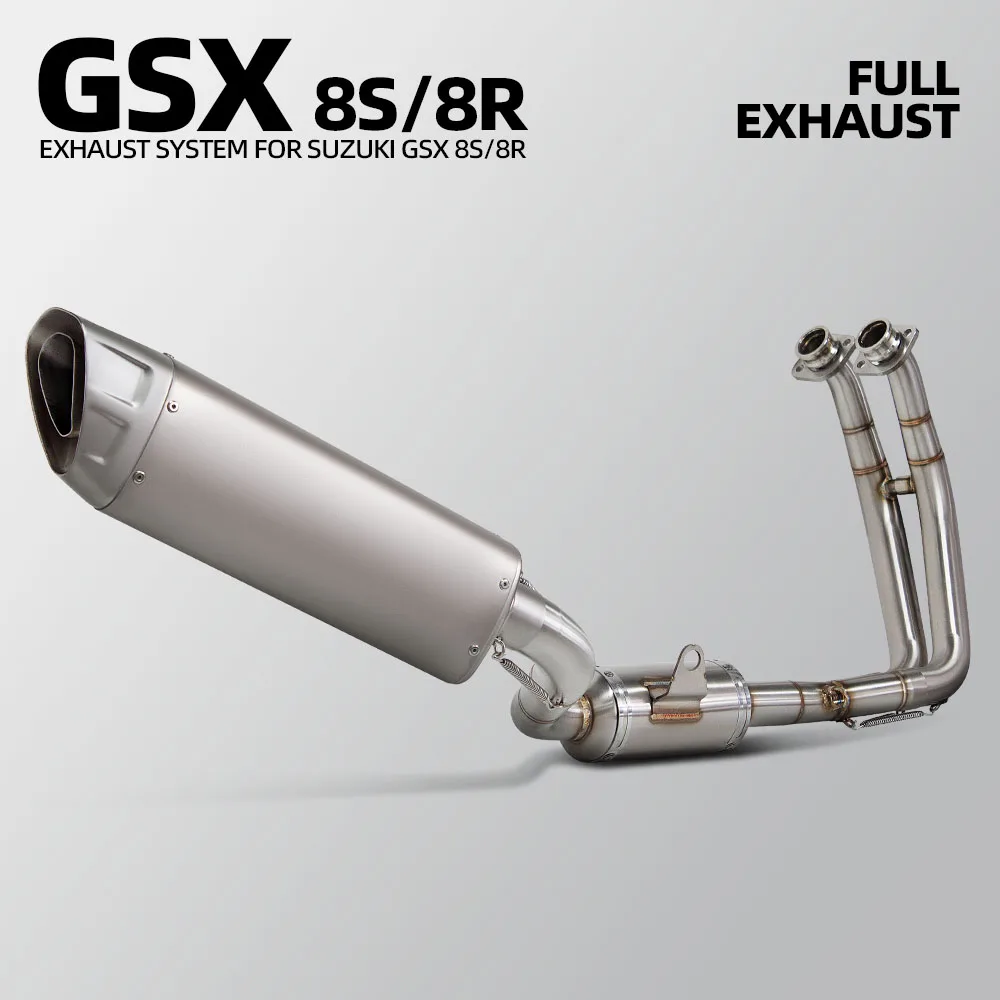 Akrapovic Escape Deportivo Inoxidable – Suzuki GSX8S/GSX8R 22-25