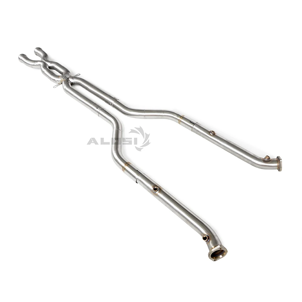 Tubo de escape medio bajante acero inoxidable BMW M3 E92 4.0 V8