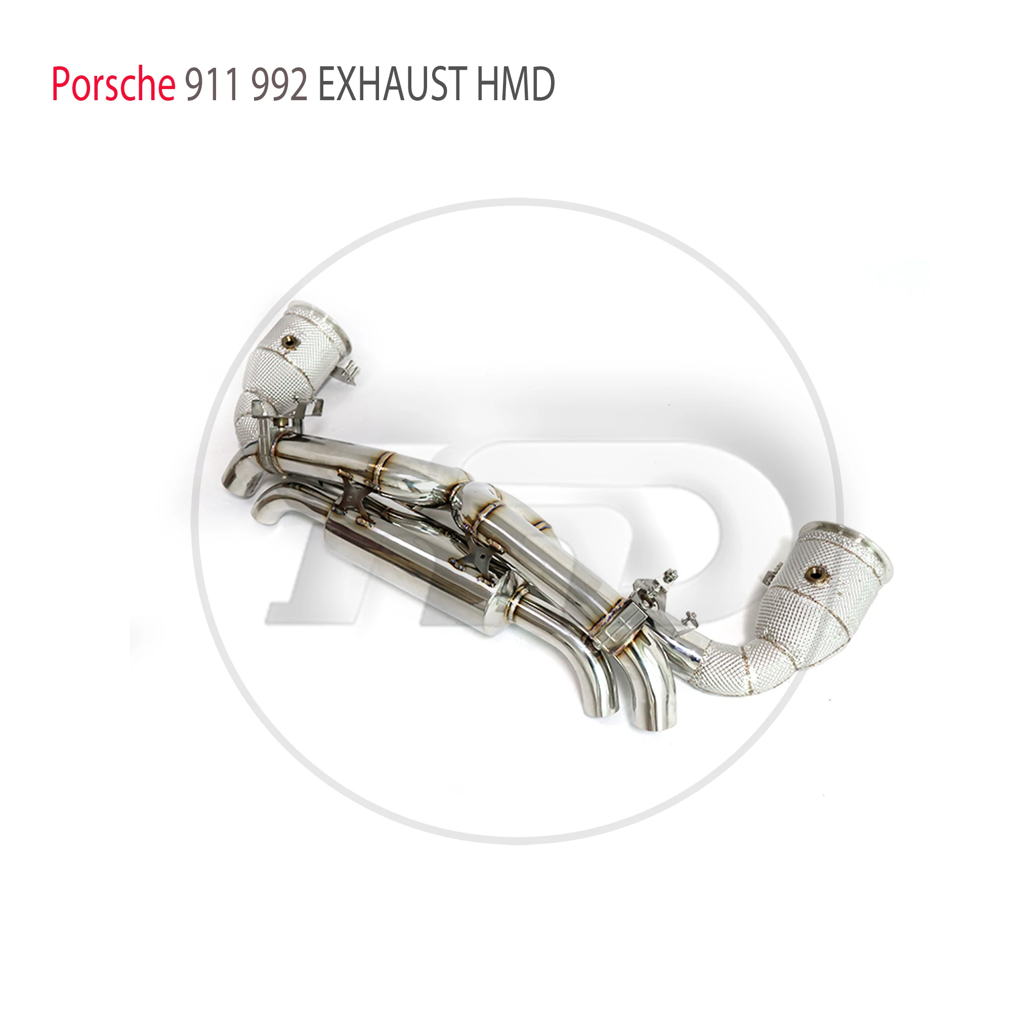 Escape catback HMD con bajante y tubo X – Porsche 911 992 Carrera S - imagen 3