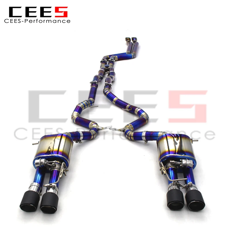 Escape catback Cees BMW 335i E90 E92 N54 3.0T - imagen 3