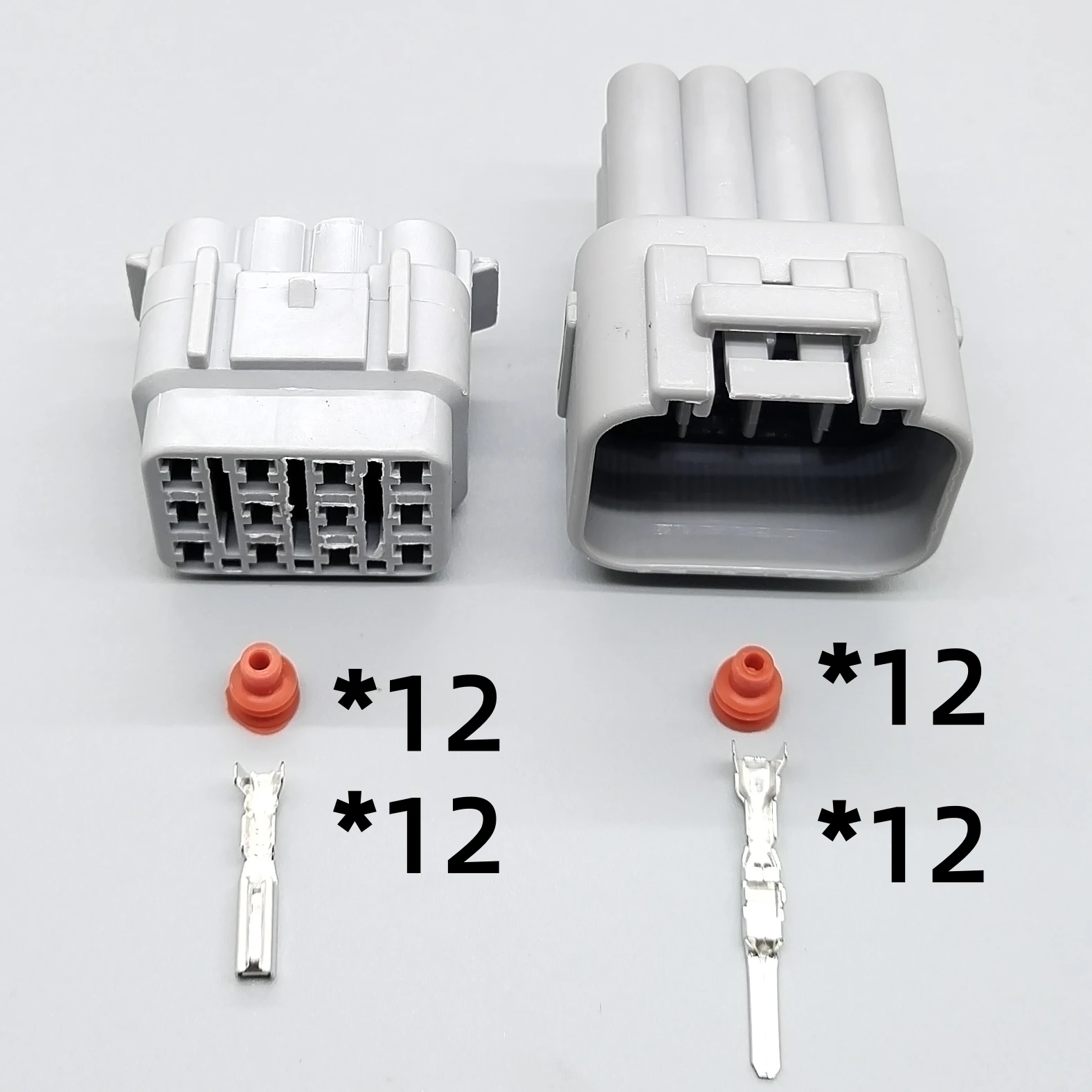 Shhworldsea Conector eléctrico impermeable 12 pines 6181-2459 - imagen 2