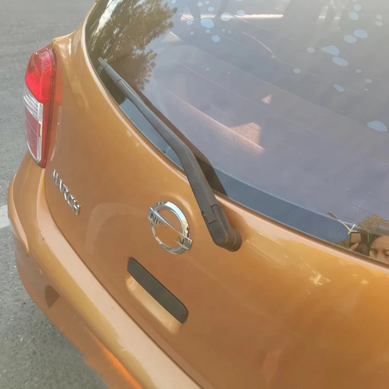 Limpiaparabrisas trasero para Nissan Micra March Hatchback (2010-2020) - 12 Pulgadas - imagen 2