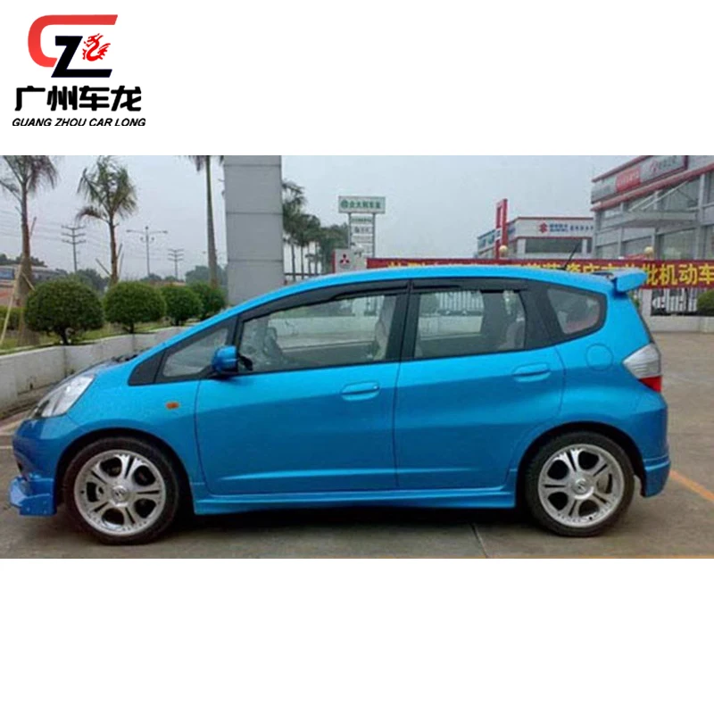 Para Honda Fit 2009-2012 labio delantero labio trasero falda lateral Material ABS salida de fábrica - imagen 4
