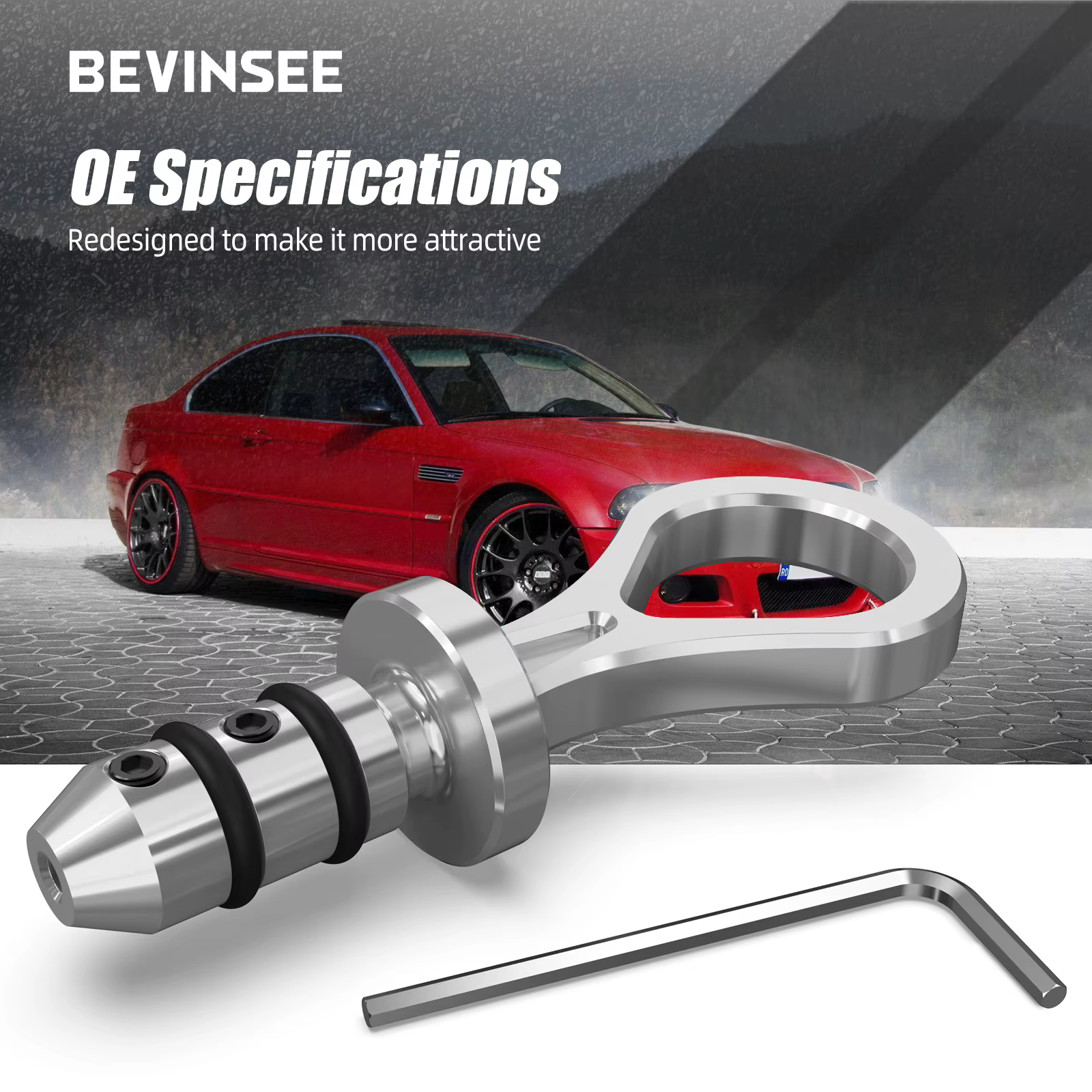 Varilla de nivel de aceite de aluminio para BMW E46, E39 y Z4 - imagen 2