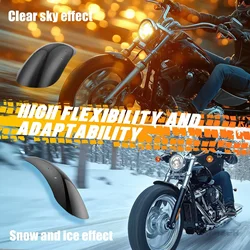 Guardabarros delantero corto negro mate para Harley Sportster XL 48