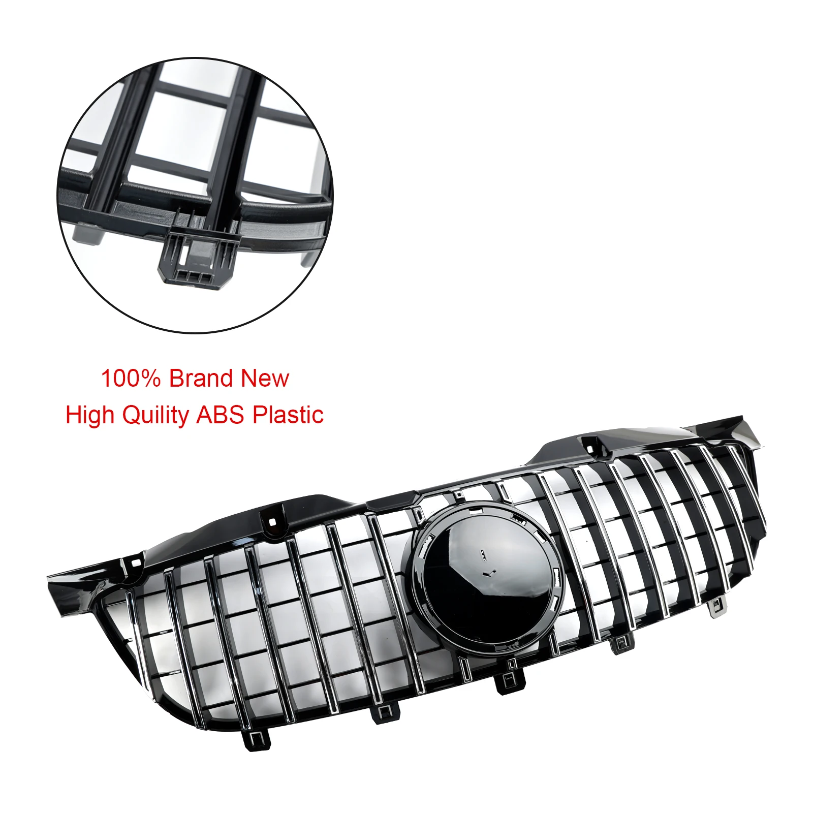 Parrilla delantera cromada para Mercedes-Benz Sprinter W906 (2006-2013) - imagen 4