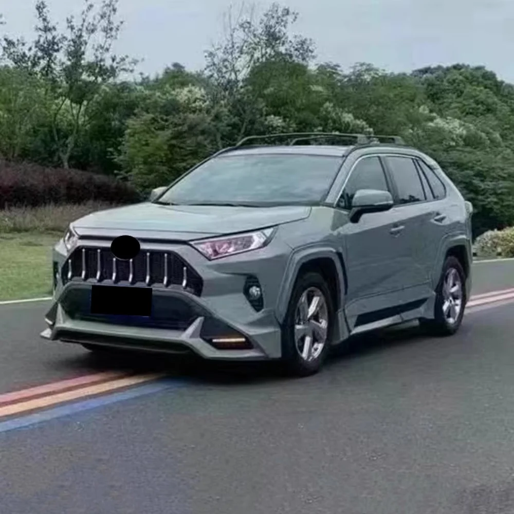 Kit carrocería Toyota RAV4 2020-2025 sin pintar – faldas y spoiler delantero - imagen 2