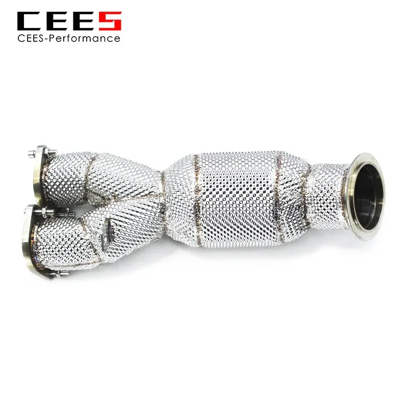 Tubo de bajada catalizado CEES para BMW 335i E90/E92/E93 N55 - imagen 2