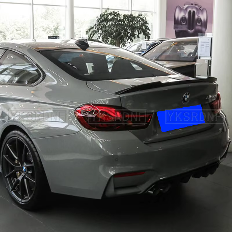 Alerón trasero de fibra de carbono estilo CS para BMW M4 F82/F32 - imagen 2