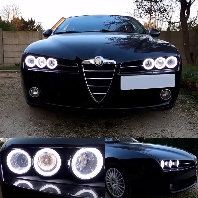 Switchback kit DRL LED doble halo para Alfa Romeo Brera Spider 159 - imagen 2