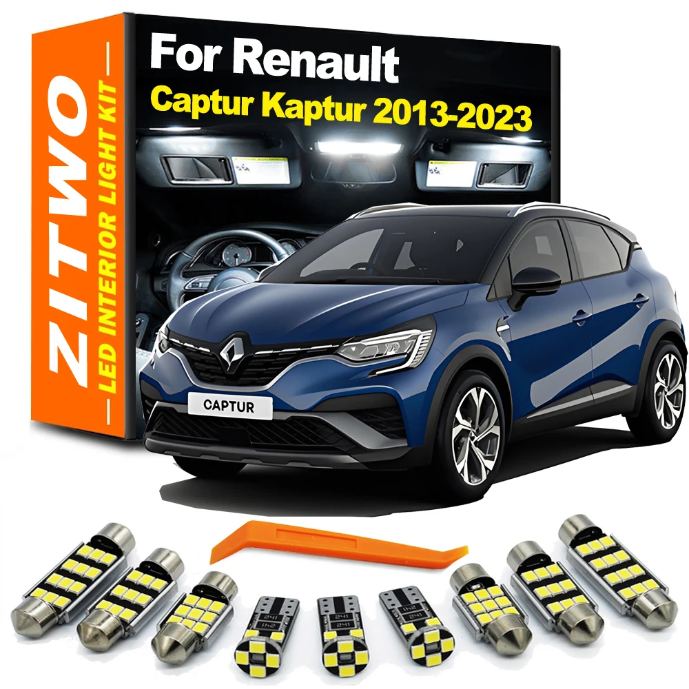Kit de luces LED de lectura para Renault Captur 2013-2023