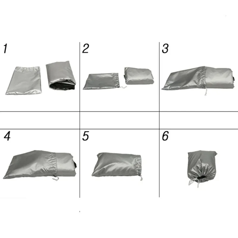 Cubierta impermeable moto con UV para scooter y bicicleta todo año - imagen 5