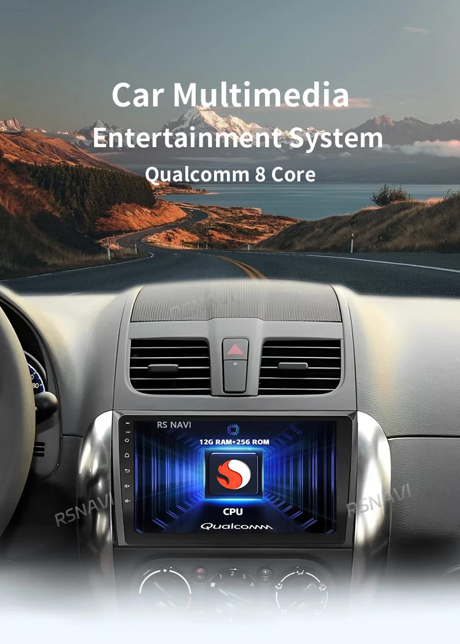 Autoradio RSNAVI con Bluetooth y GPS integrado