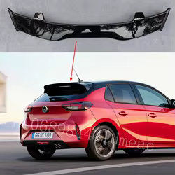 Alerón trasero ABS efecto carbono para Opel Corsa 2015-2023