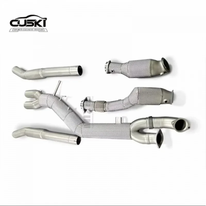 Tubo intermedio de escape de acero inoxidable para BMW M3 G80/M4 G82 - imagen 2