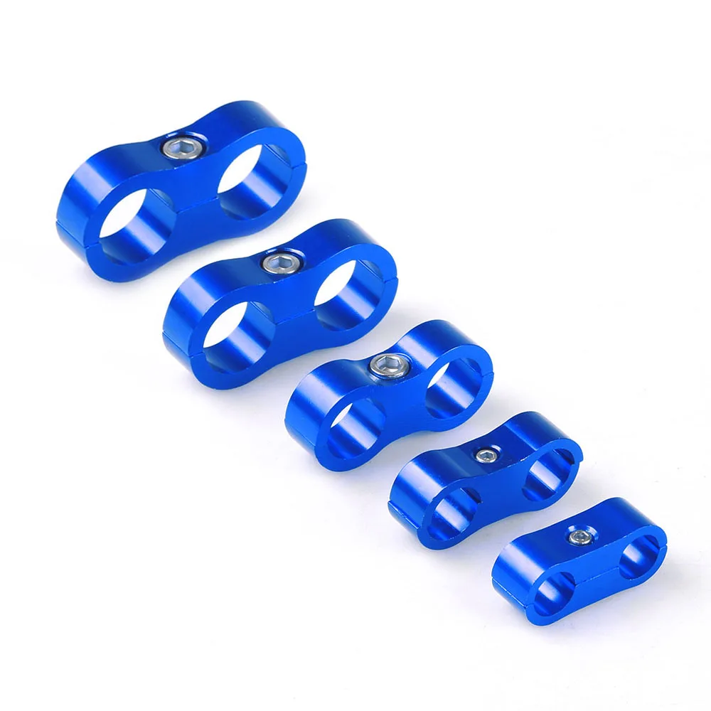 Kit abrazaderas AN aluminio anodizado – Tuning universal para coche - imagen 3