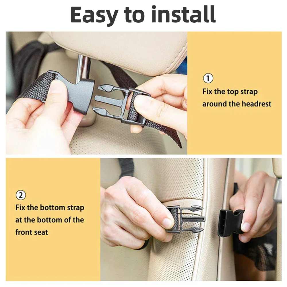 Organizador de asiento trasero con soporte para tablet y funda protectora - imagen 4