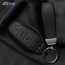 Funda de cuero para llave Peugeot 308, 3008 y Citroën C3, C4