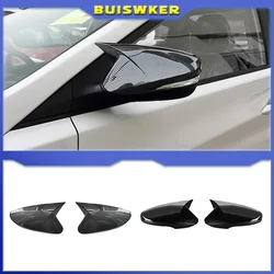 Kit carcasas espejo retrovisor Hyundai Elantra 2012-2018 acabado carbono